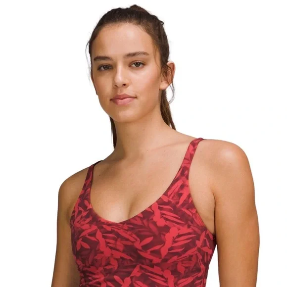 lululemon athletica Red Printed Align Tank - Picture 2 of 7